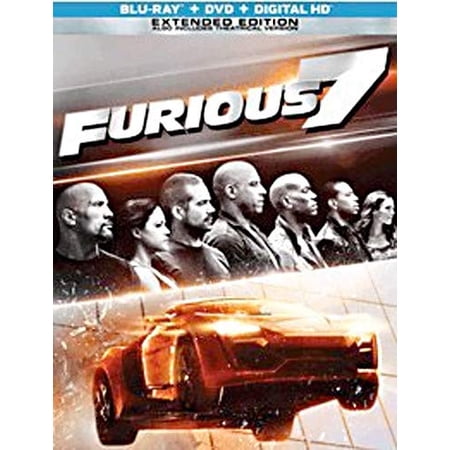 Furious 7: Exclusive Steelbook Edition [Blu-ray + DVD]