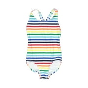 Pre-Owned Primary Clothing Girl's Size 6 One Piece Swimsuit
