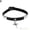 2, variant on Yesbay Women Punk Faux Leather Choker Chain Collar Necklace Spike Rivet Buckle Bracelet-Red