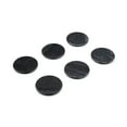 thumbnail image 4 of Fox Run Natural Polished Black Marble Stone Coasters, Set of 6, 4 of 6