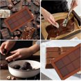 thumbnail image 4 of 2pcs Silicone Chocolate Molds, Diy Deep Chocolate Bar Moulds, Non-stick Baking Molds For Making Candy/sweet/chocolate/ice, 4 of 5