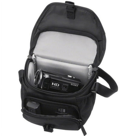 Sony - LCS U11 Soft Camera Case - Black