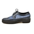 thumbnail image 4 of British Collection Two Tone Wingtip Low Cut Navy Combo Shoes, 4 of 5