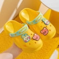 thumbnail image 4 of JIAGEYA Boys Casual Cute Cartoon Charms Clogs, Breathable Lightweight Non-slip Slip-on Soft Sole Easter/rabbit/bunny Sandals Slippers For Summer And Spring, 4 of 4