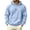 Light Blue # Mens Sweatshirts, variant on Goodtrade8 Hooded Winter Hoodies for Men Athletic Pullover Sweatshirt with Pocket Casual Long Sleeve Soft Print Men Tops