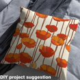 thumbnail image 2 of Castle Fairy Floral Poppy Girl Fabric by the Yard 3 Yards,Spring Graden Sewing Fabric,Chic Flower Fabric for Sewing,Lightweight Room Decor, 2 of 6