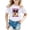 White, variant on XEGLSBU Shirts for Girls 14-16 Trendy Kid Girls Cute Graphic Round Neck Short Sleeve Tee Summer Casual T Shirt Purple Size 7-8 Years