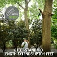 thumbnail image 4 of Greenworks 8-Inch 24V Cordless Pole Saw, Battery Not Included PS24B00, 4 of 9