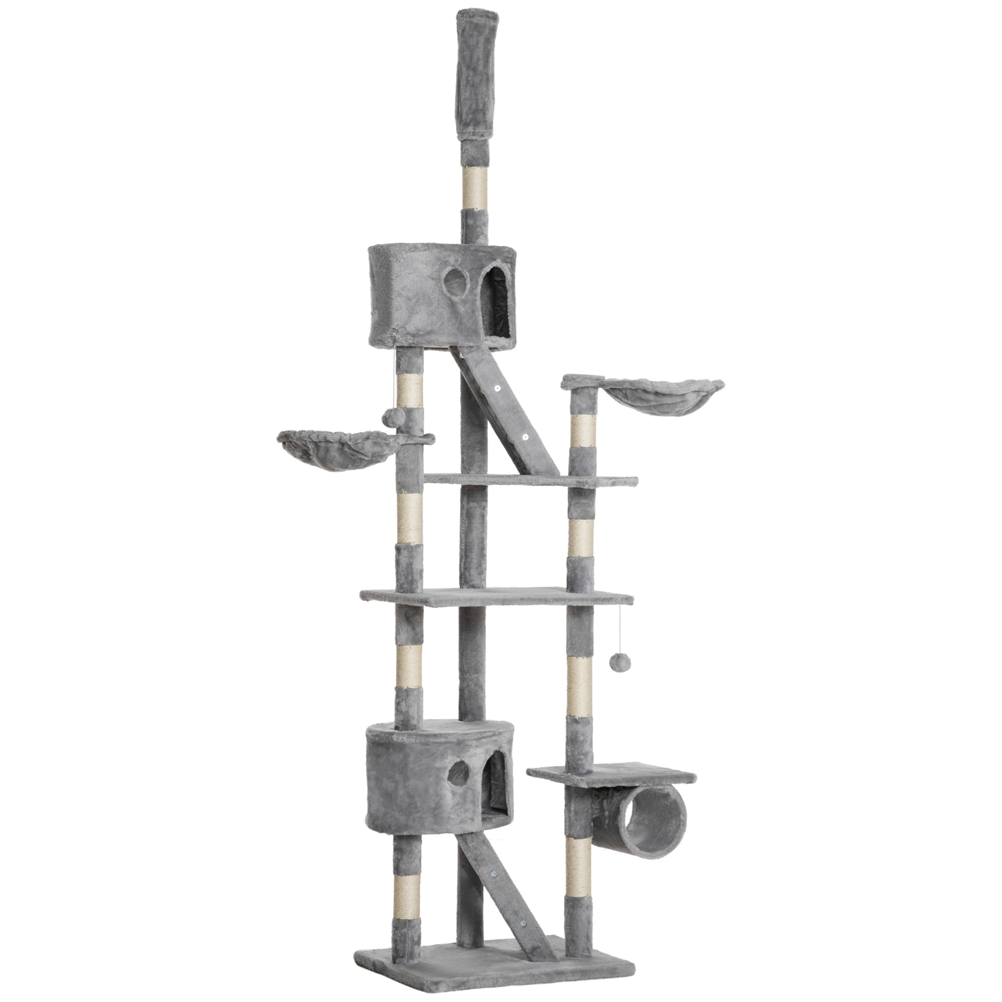 94.5" - 102.5" Height Adjustable Cat Tree