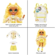 Rainbow High Jr High Sunny Madison Fashion Doll Playset, 10 Pieces
