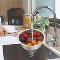 Stainless Steel Colander Strainer Rice Colander Perfect for Kitchen Use ...