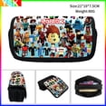 thumbnail image 3 of ROBLOX Trousse à Crayons Boîte de Papeterie Trousse de Rangement pour Stylos Multi-Couches Grande Capacité, 3 of 5