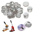 thumbnail image 2 of Metal Button Pins Blank Acrylic Design Button Badge Parts Maker25MM-75MM 500PCS Clear Pins For Crafts ,Easy to Use, 2 of 6