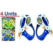JA-RU Power Shot Water Gun (4 Guns) Aqua Blast | Item #258-2