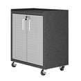 thumbnail image 2 of GVCXZBSS Rolling Garage Cabinet - Dark Gray - 31.5" Storage with 2 Doors & Shelf, 2 of 10