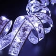 thumbnail image 6 of Twfbrm Christmas Ribbon Lights for Christmas Tree Decorations,32ft 100 LED Lights Gold Edge Wired Ribbon Fairy Lights for Xmas Tree Wedding Birthday Party Home Holiday Decor, 6 of 6