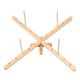 thumbnail image 2 of Yarn Swift Khaki Reusable Yarn Rack with Elegant Wood Aesthetic for Home Use, 2 of 5