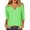 Mint Green, variant on Womens Tops Summer Checkered Short Sleeve V-Neck Yoga Y2K Shirts Blouses for Women Dressy Casual Fashion Clothing