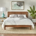 thumbnail image 2 of Lifestorey  Larkin Mid-Century Queen Platform Bed White, 2 of 4
