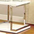 thumbnail image 3 of Bowery Hill Wood Open Shelf 2-Piece Coffee Table Set in White, 3 of 7
