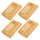 thumbnail image 1 of Jabonera ANGGREK Soporte de Jabón de Moda 4 Piezas Portátil Con Drenaje Automático Para Baño Hogar hotel, 1 of 9