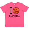 thumbnail image 3 of Inktastic I Heart Basketball Youth T-Shirt, 3 of 5
