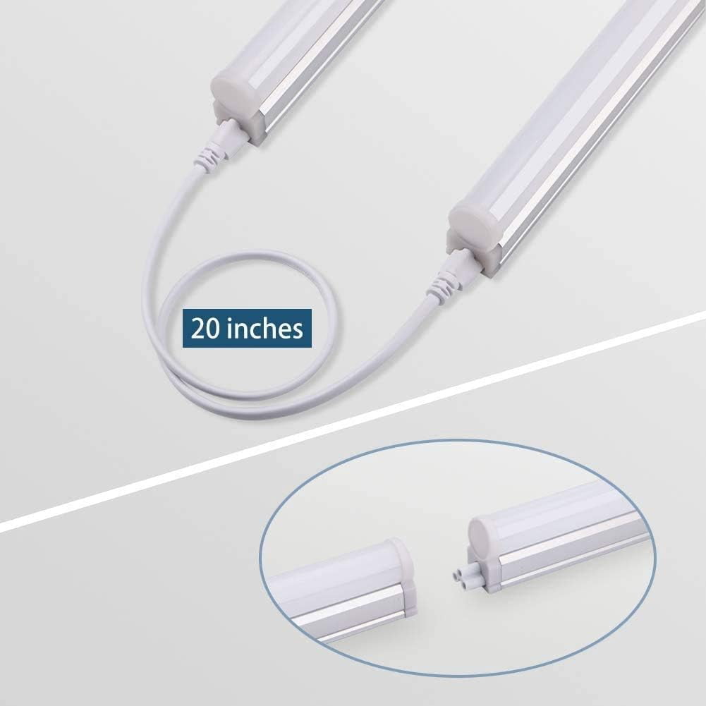 Barrina 23.15" 1100lm LED Under-Cabinet Lights, 6500K (6 Count)