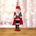thumbnail image 4 of cascanueces,Adornos de decoración de cascanueces de navidad,cascanueces navidad navidad decoraciones figuras juguete,Cascanueces De Madera Vacaciones SM SunniMix soldado cascanueces, 4 of 8