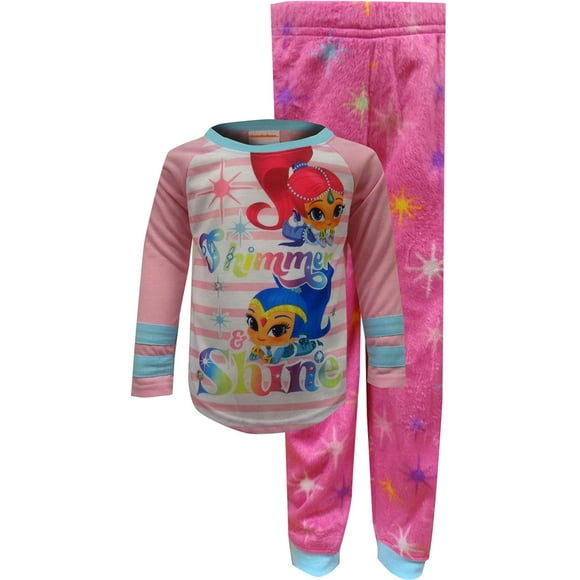 Nick Jr Shimmer et Shine Pyjama Rose pour les Petites Filles 4