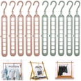 thumbnail image 1 of Perchas multifuncionales, giratorias, resistentes a impactos y plegables, 10 unidades, 1 of 5
