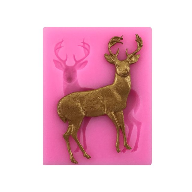Naiovety Moldes de pastel reutilizables para manualidades, molde de silicona para Fondant, decoración en forma de Animal, galletas para hornear en el Herramientas y accesorios para hornear Naiovety HA005757-00