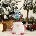 thumbnail image 1 of Fiudx Liquidación navideña Gnomos colgantes para decoración navideña con luz LED, adorables muñecos de peluche sin rostro, muñecos de Papá Noel, muñecos luminosos de Navidad para decoración de árbole, 1 of 6