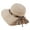 Beige, variant on Sun Hat Breathable UV Protection Summer Women'S screen Travel Children Summer Beach Sun Visor Grey