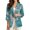 Cherry Blossom Floral, variant on Women Indoor Blazer Lapel Collar Office Suit Jacket,Medium Watercolor Misty Pine Landscape Print Linen Like Open Front 3/4 Cuffed Sleeve Suit Jacket with Welt Pockets Gallery Outfit