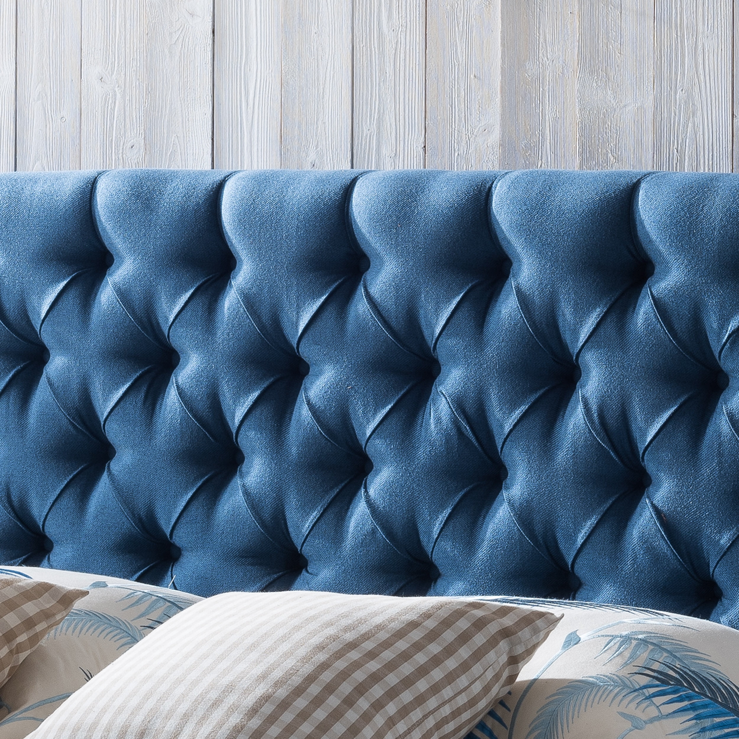 Bora Tête de Lit en Tissu, Queen