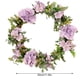 thumbnail image 3 of Puerta artificial Guirnalda de flores Simulación Decoración floral Banquete de boda Guirnalda de flores falsas Adorno para el hogar, Púrpura, 30 cm Inevent HA9088-03B, 3 of 6