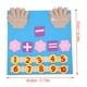 thumbnail image 5 of Tablero ocupado para niños pequeños, libro ocupado de fieltro de colores brillantes para entrenamiento de autismo, suma y resta, entrenamiento educativo, 5 of 5