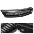 thumbnail image 4 of Front Hood Grill Grille for EK JDM Type R Style Fit for Honda Civic 1999 ‑ 2000, 4 of 10