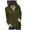 Army Green, variant on ZQGJB Women Fashion Quilted Pattern Lightweight Zipper Coat Long Sleeve Plain Casual Ladies Pullover Sweatshirts Solid Pullovers Shirts Tops Army Green XL