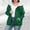 Green, variant on Elvqul Jacket for Women Fleece Outerwear Hooded Thermal Sweaters Lined Womens Coat Long Sleeve