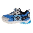 thumbnail image 2 of Nickelodeon Paw Patrol Toddler Boys Sneakers with 5 White Lights, Blue Gray, Size: 10, 2 of 8