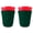 Dark Green, variant on Blank Neoprene Party Cup Coolie (Variety Color 6 Pack)
