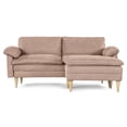 thumbnail image 2 of Sofá Cama Makora Remmy Palo de Rosa Velvet Memory Foam con Respaldo Reclinable, 2 of 8
