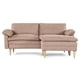 thumbnail image 2 of Sofá Cama Makora Remmy Palo de Rosa Velvet Memory Foam con Respaldo Reclinable, 2 of 8