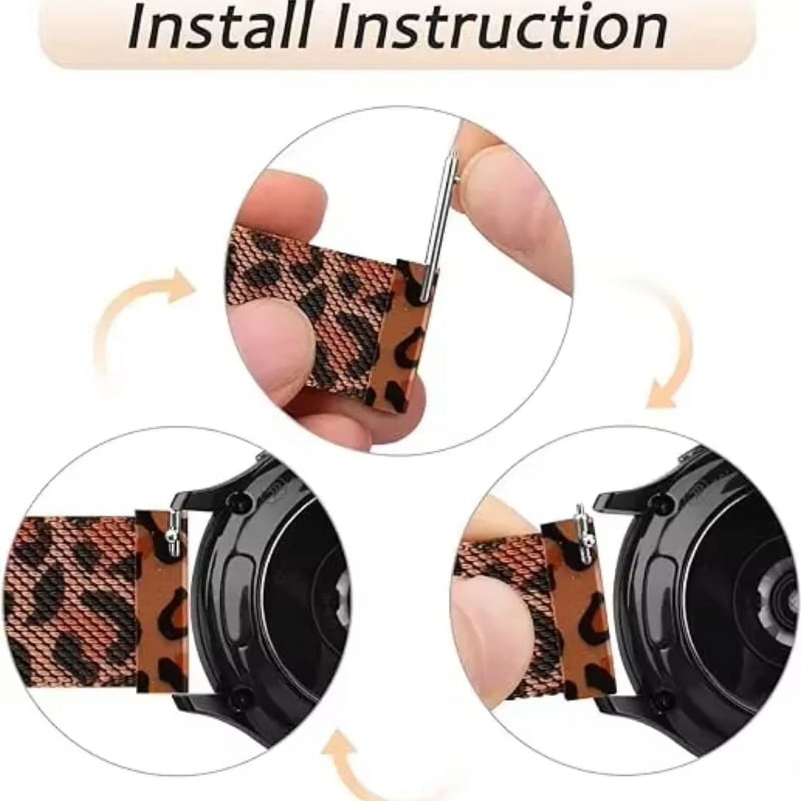 Bracelet Métal Maille Milanaise 18mm Pour Montres Garmin - Acier Inoxydable, Fermeture Magnétique - Compatible Venu 3S, 4 41mm, Vivoactive