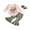 White, variant on RUINIXCW Newborn Baby Girl Hunting Outfit Infant Baby Girl Spring Fall Winter Clothes Long Sleeve Romper with Bell Bottom Flare Pants Headband Set