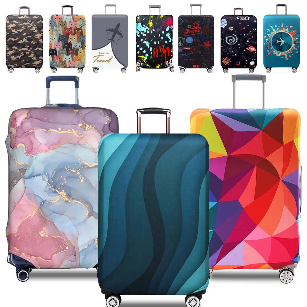 Housse De Valise élastique – Motif Animal Mignon, Lavable, Anti-rayures, 4 Tailles S/XL