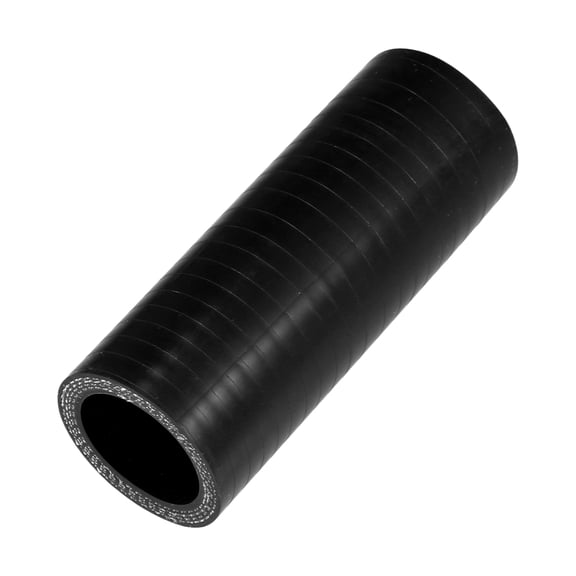 Unique Bargains 1 Pcs 28mm 1.10" ID 100mm 3.94" Length 0° Black Car Silicone Hose