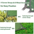 thumbnail image 5 of Tent Footprint, PU 3000 Waterproof Tent Ground Cloth for 2-8 Person Family Camping Ground Sheet Mat with 6 Tent Stakes, 5 of 7