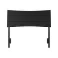 thumbnail image 4 of Phoenix Twin Solid Wood Headboard in Black, 4 of 8